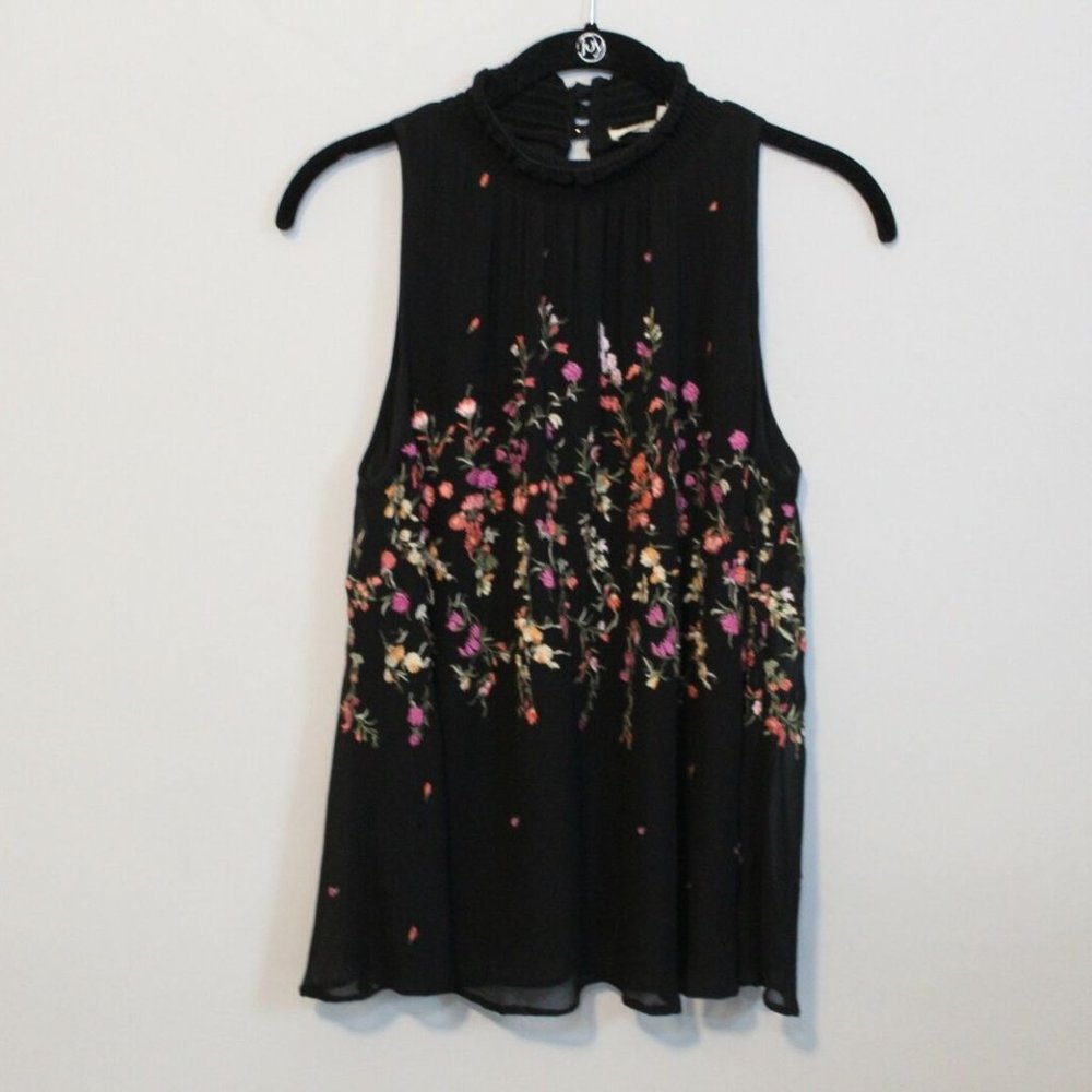 Floreat Anthropologie Embroidered Floral H10770 - Picture 2 of 9